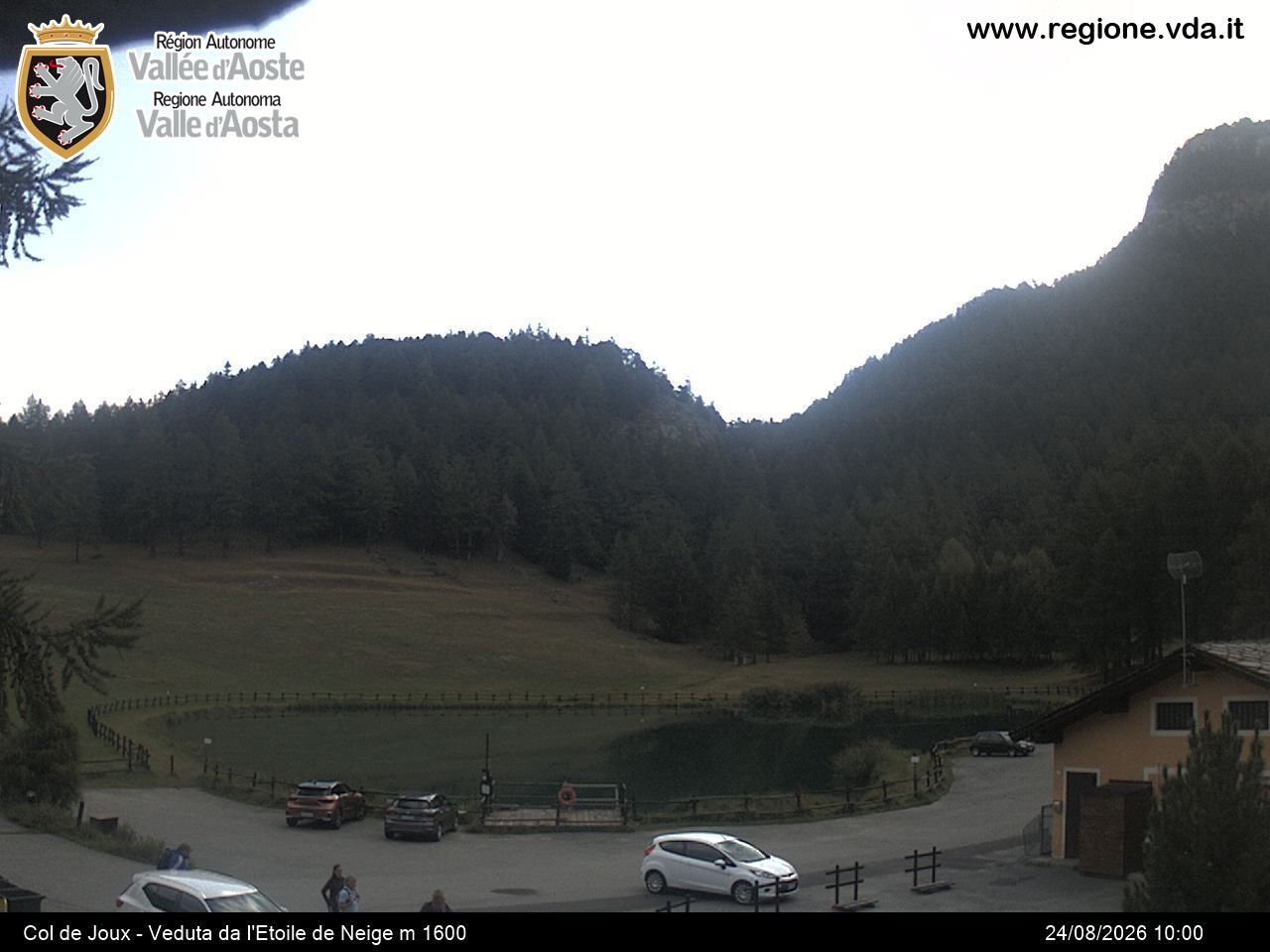 Archiv Foto Webcam Colle di Joux - Aostatal