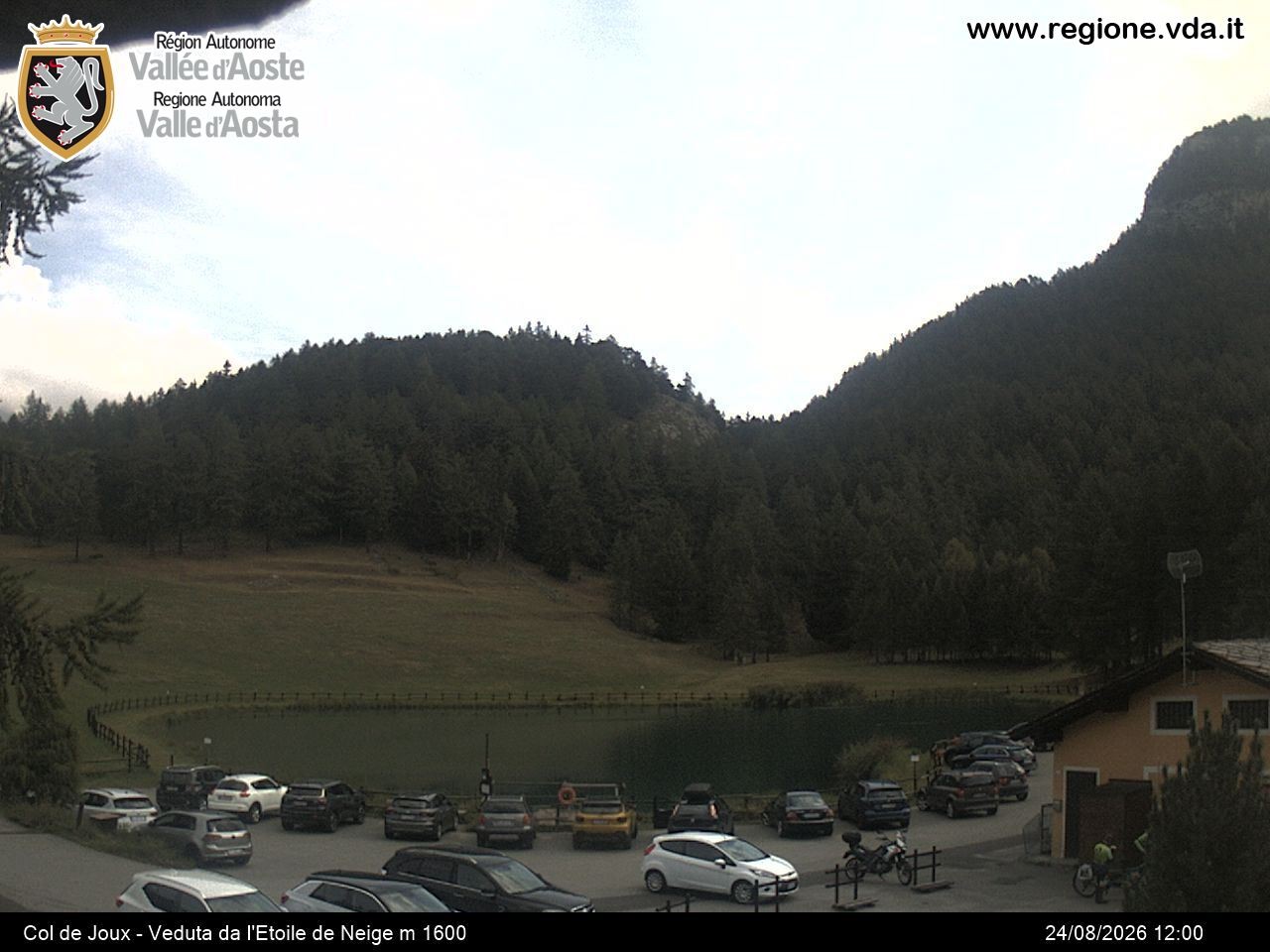 Archiv Foto Webcam Colle di Joux - Aostatal