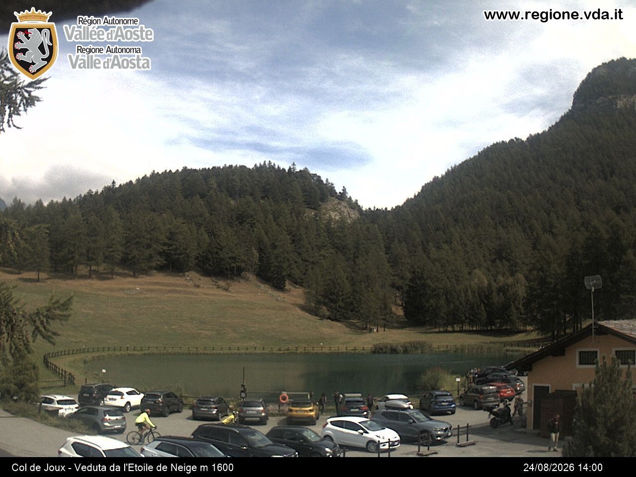 Archiv Foto Webcam Colle di Joux - Aostatal