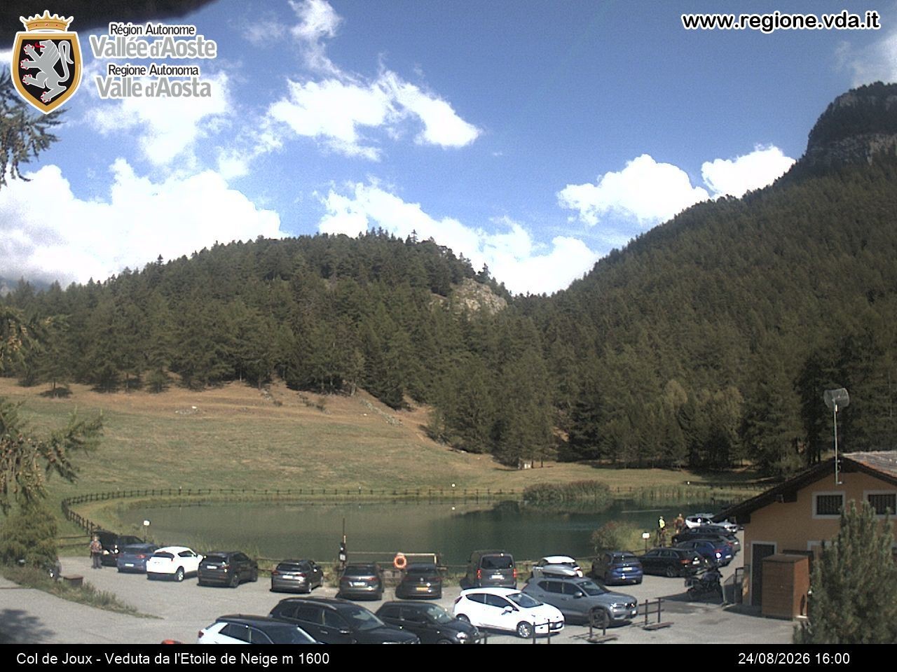 Archiv Foto Webcam Colle di Joux - Aostatal