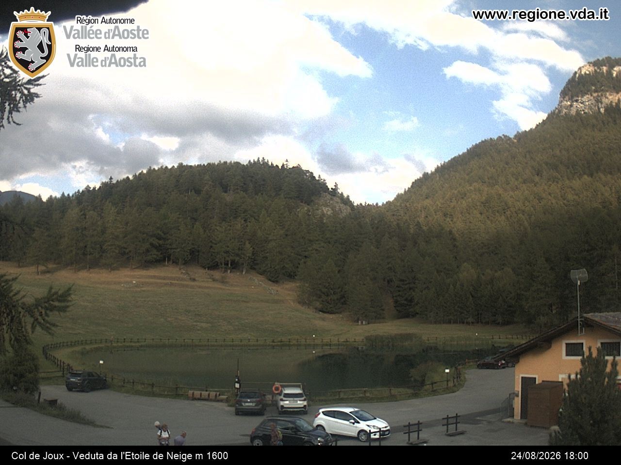Archiv Foto Webcam Colle di Joux - Aostatal