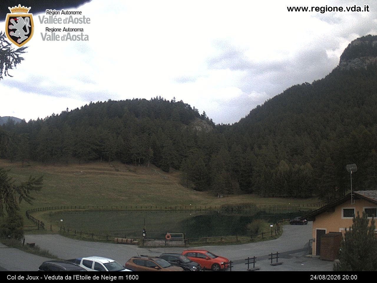 Archiv Foto Webcam Colle di Joux - Aostatal