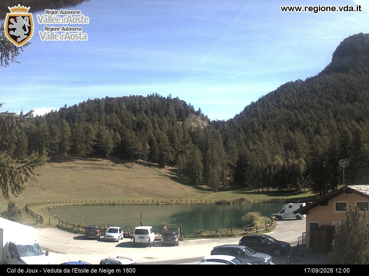 Archived image Webcam Colle di Joux