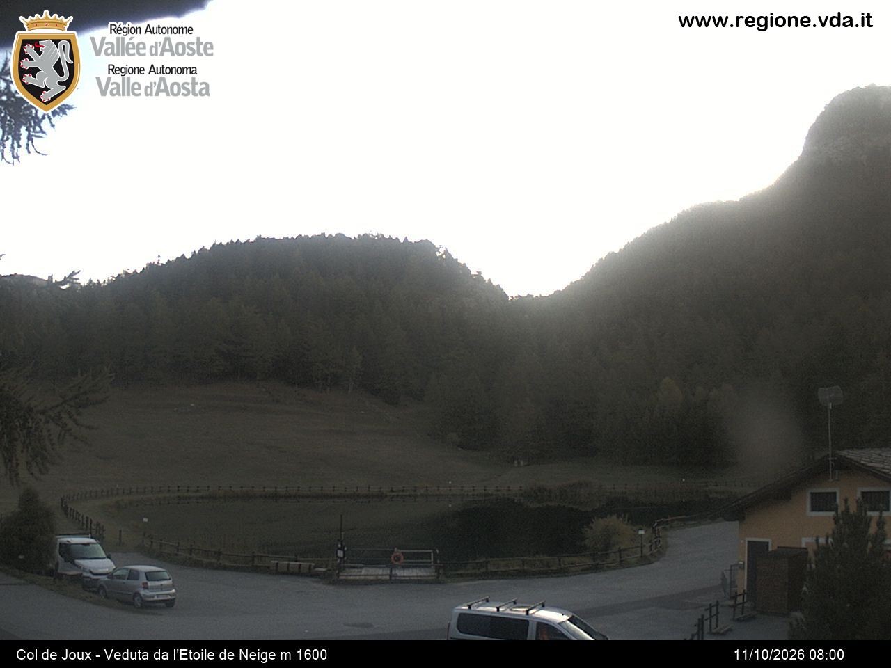 Archiv Foto Webcam Colle di Joux - Aostatal