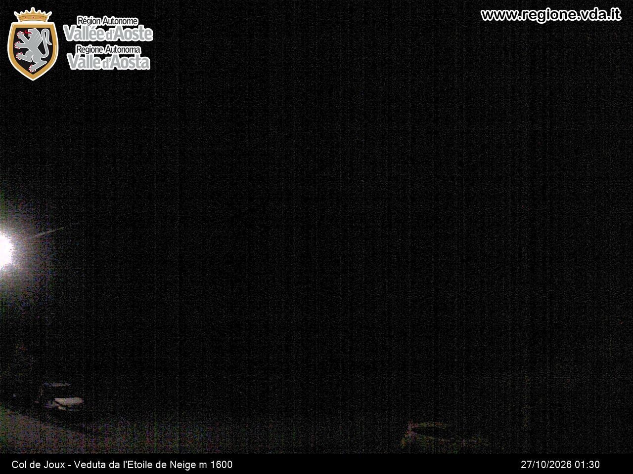 Archiv Foto Webcam Colle di Joux - Aostatal