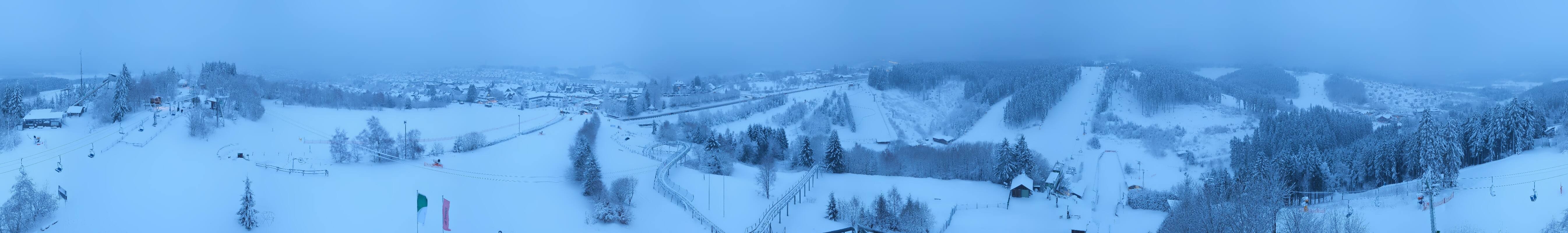 Archiv Foto Webcam Winterberg: St. Georg-Sprungschanze