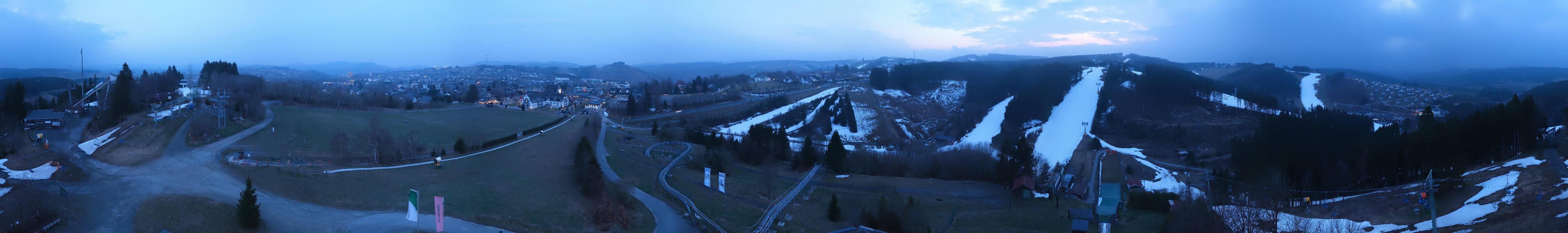 Archiv Foto Webcam Winterberg: St. Georg-Sprungschanze