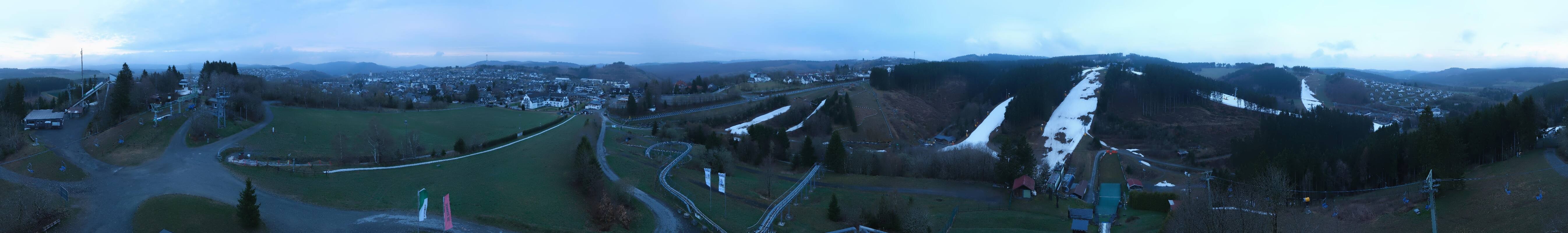 Archiv Foto Webcam Winterberg: St. Georg-Sprungschanze