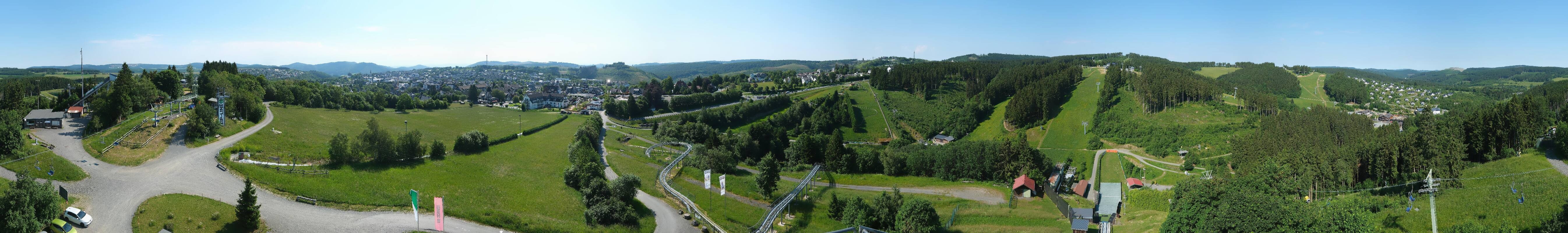 Archiv Foto Webcam Winterberg: St. Georg-Sprungschanze