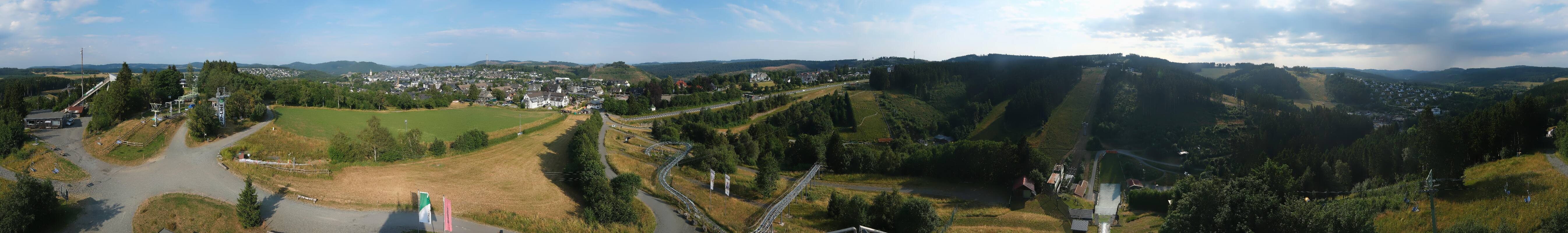Archiv Foto Webcam Winterberg: St. Georg-Sprungschanze