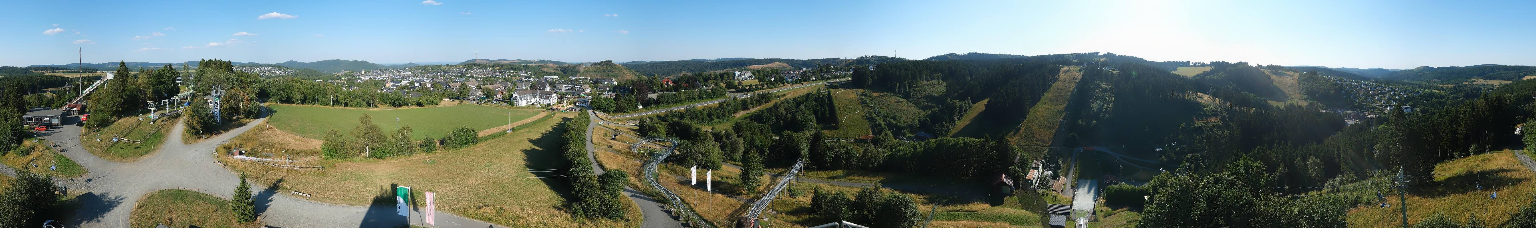 Archiv Foto Webcam Winterberg: St. Georg-Sprungschanze