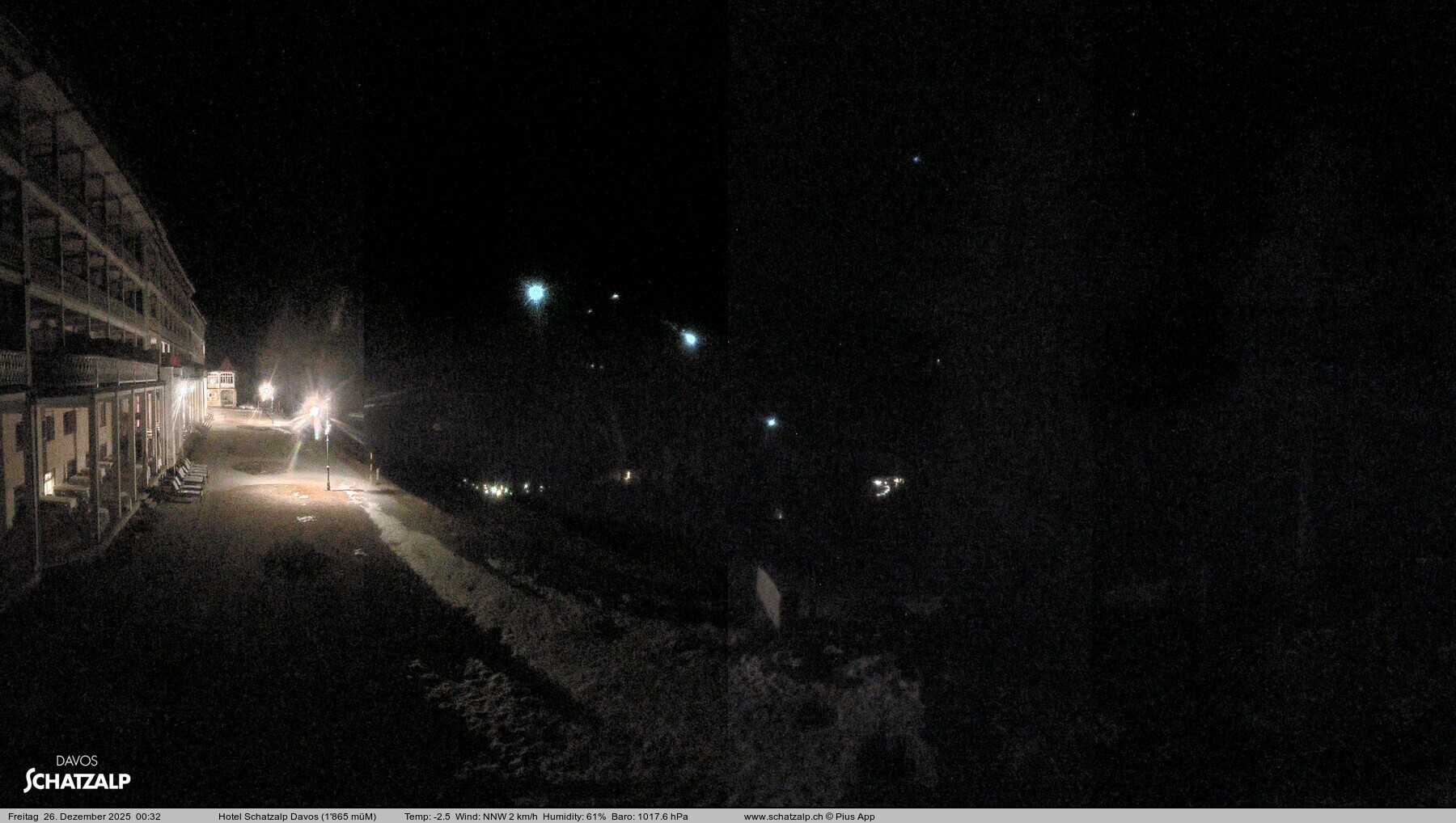 Archiv Foto Webcam Hotel Schatzalp, Davos