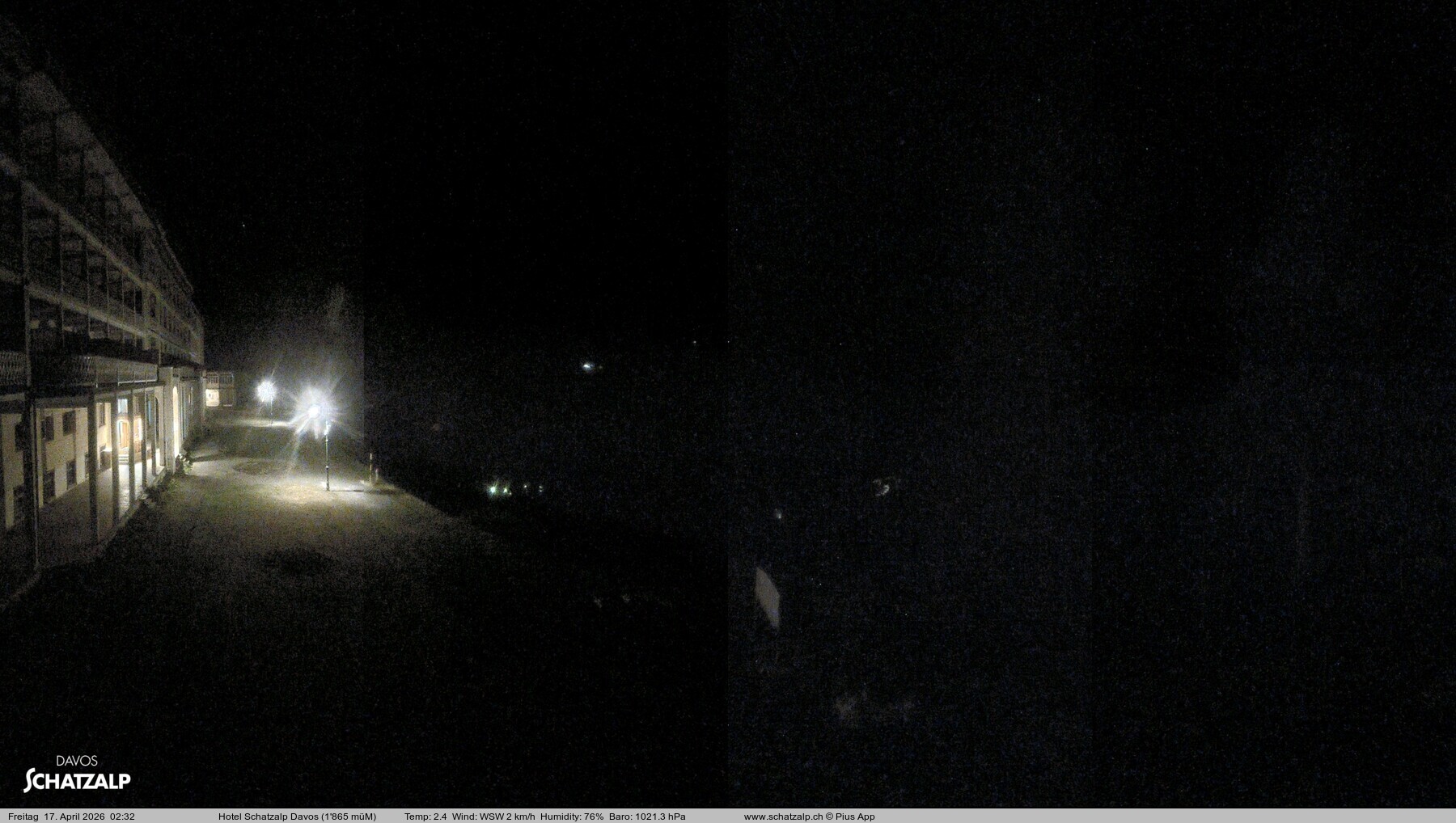 Archiv Foto Webcam Hotel Schatzalp, Davos