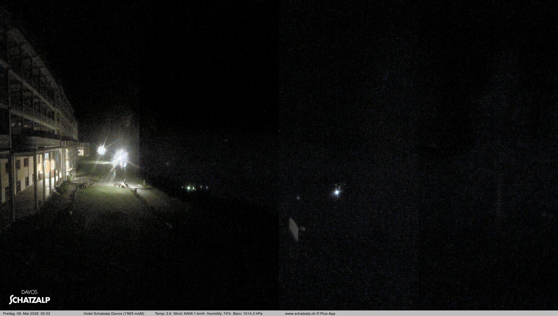 Archiv Foto Webcam Hotel Schatzalp, Davos