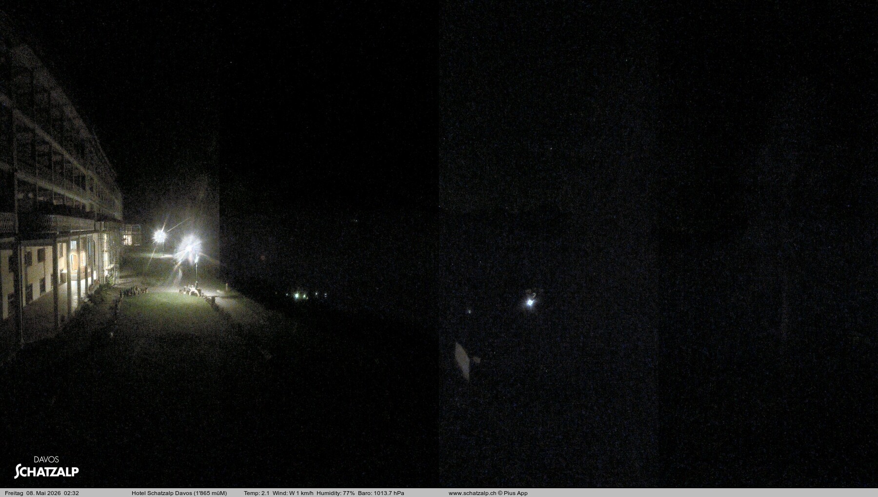 Archiv Foto Webcam Hotel Schatzalp, Davos