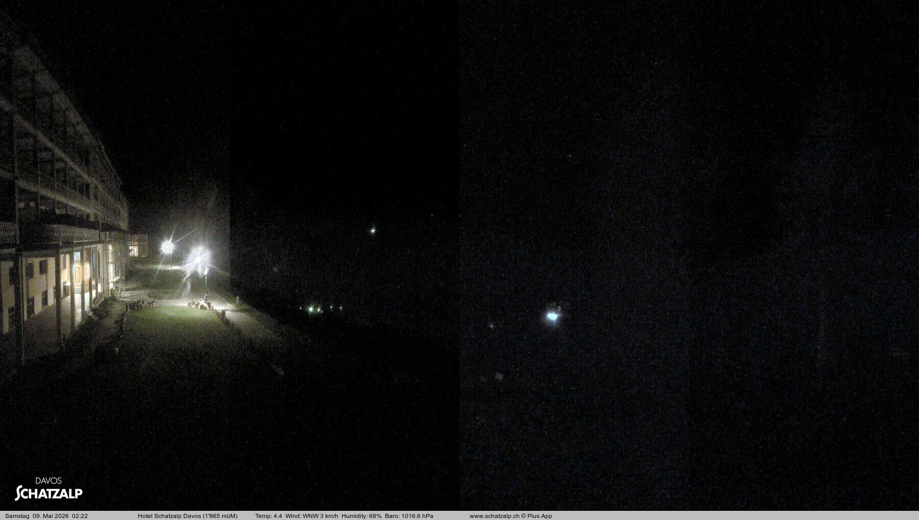 Archiv Foto Webcam Hotel Schatzalp, Davos