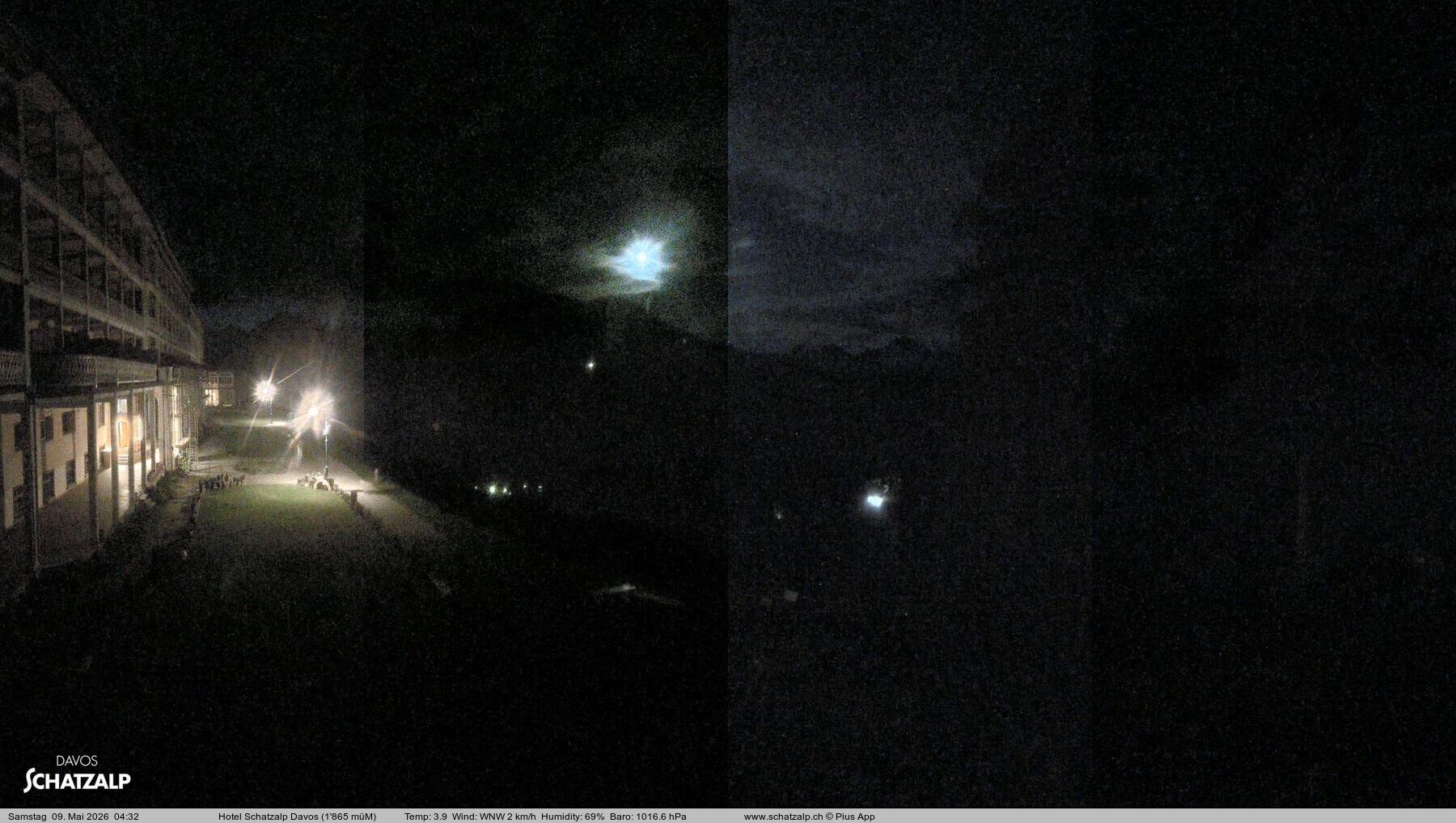 Archiv Foto Webcam Hotel Schatzalp, Davos