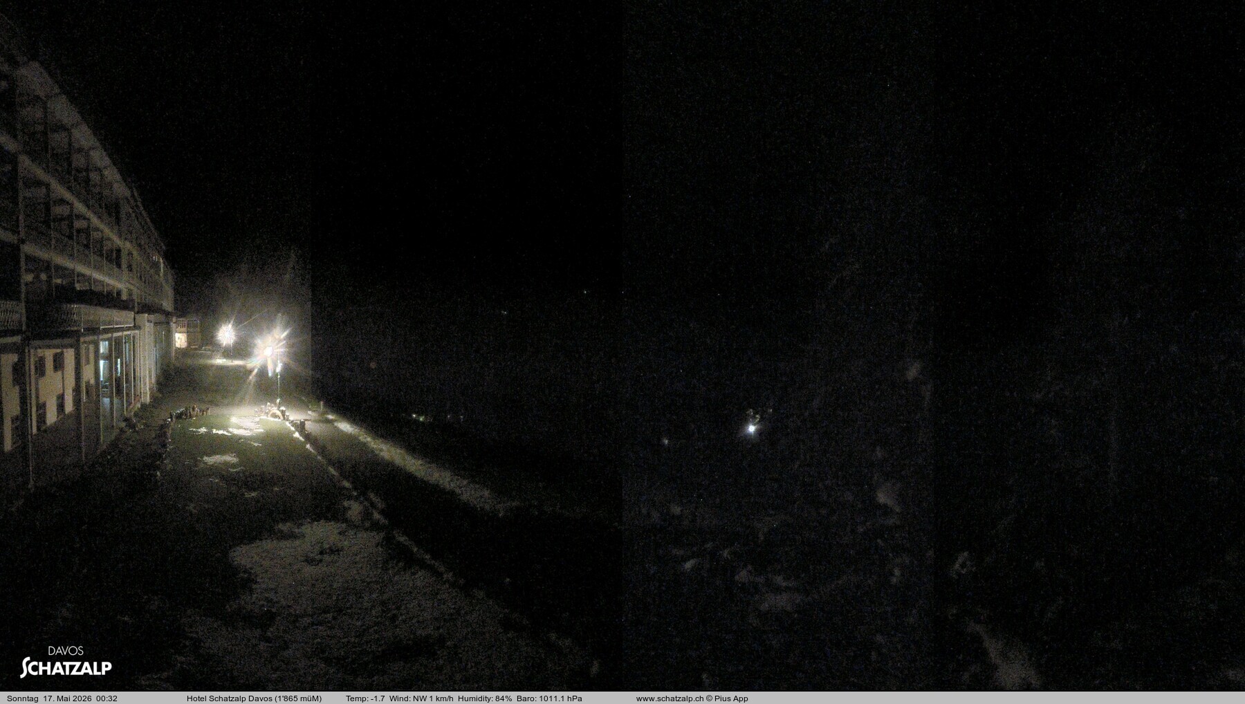 Archiv Foto Webcam Hotel Schatzalp, Davos