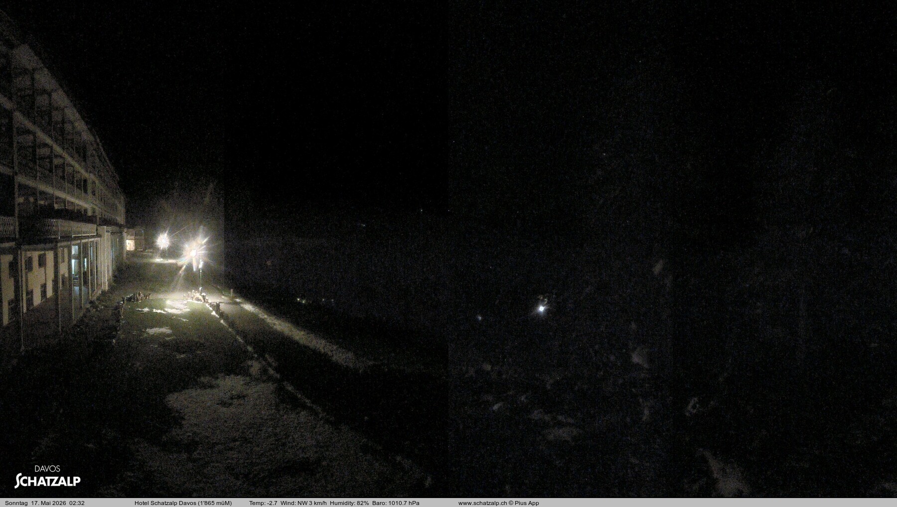 Archiv Foto Webcam Hotel Schatzalp, Davos