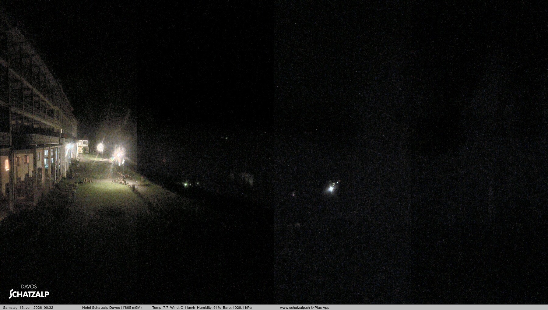 Archiv Foto Webcam Hotel Schatzalp, Davos
