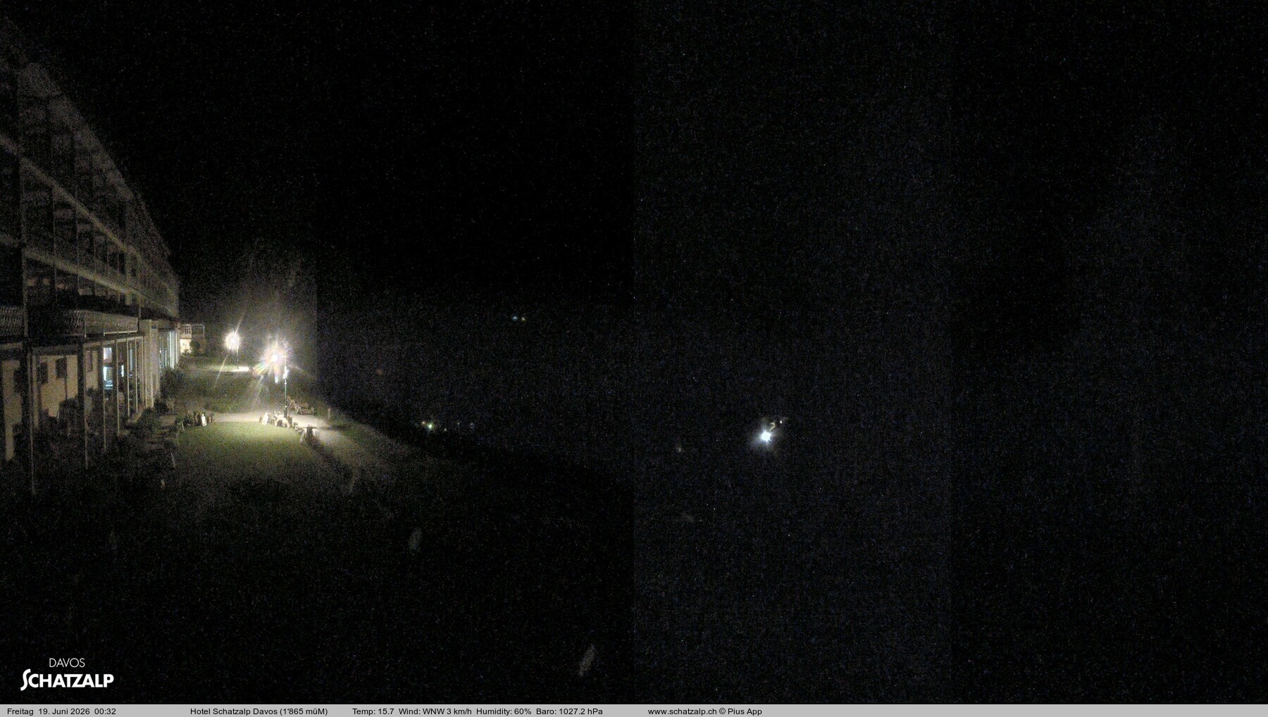 Archiv Foto Webcam Hotel Schatzalp, Davos