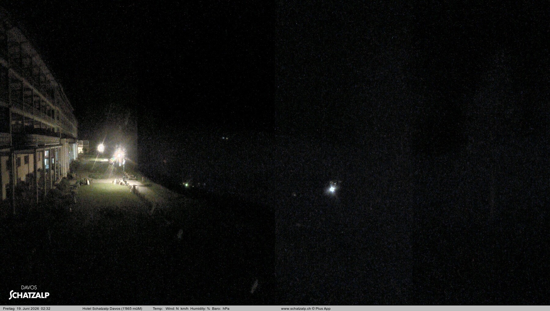 Archiv Foto Webcam Hotel Schatzalp, Davos