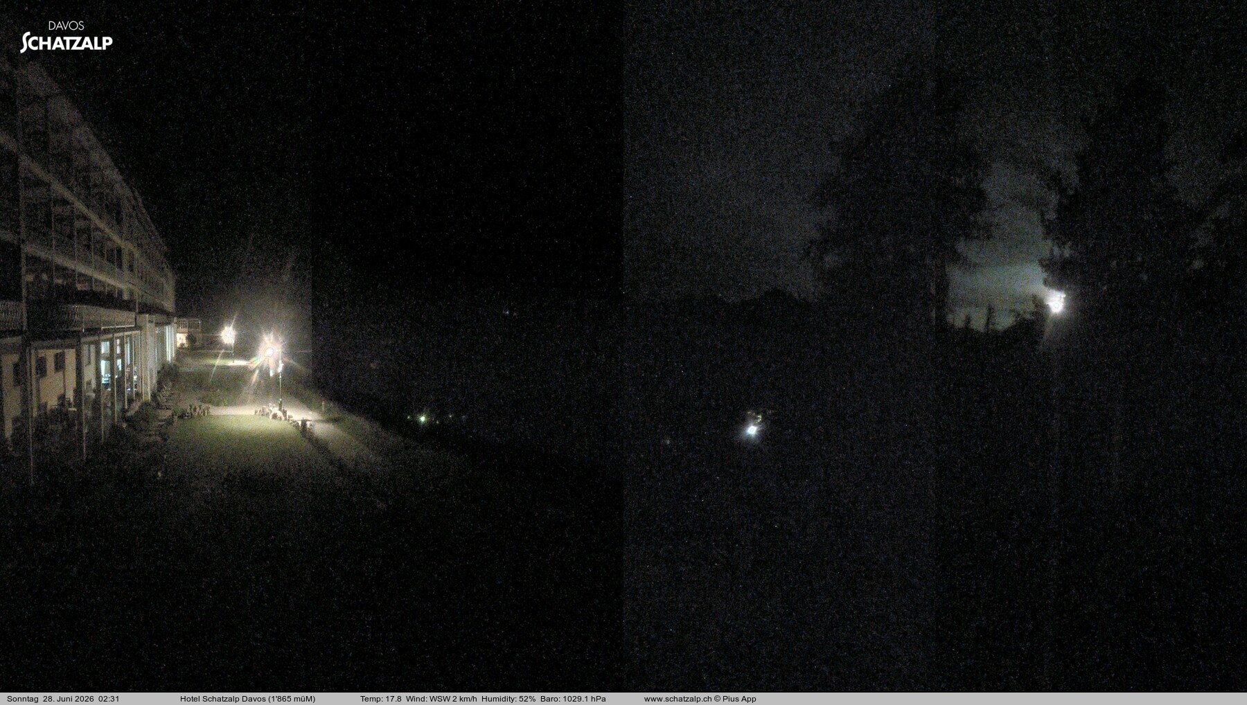 Archiv Foto Webcam Hotel Schatzalp, Davos
