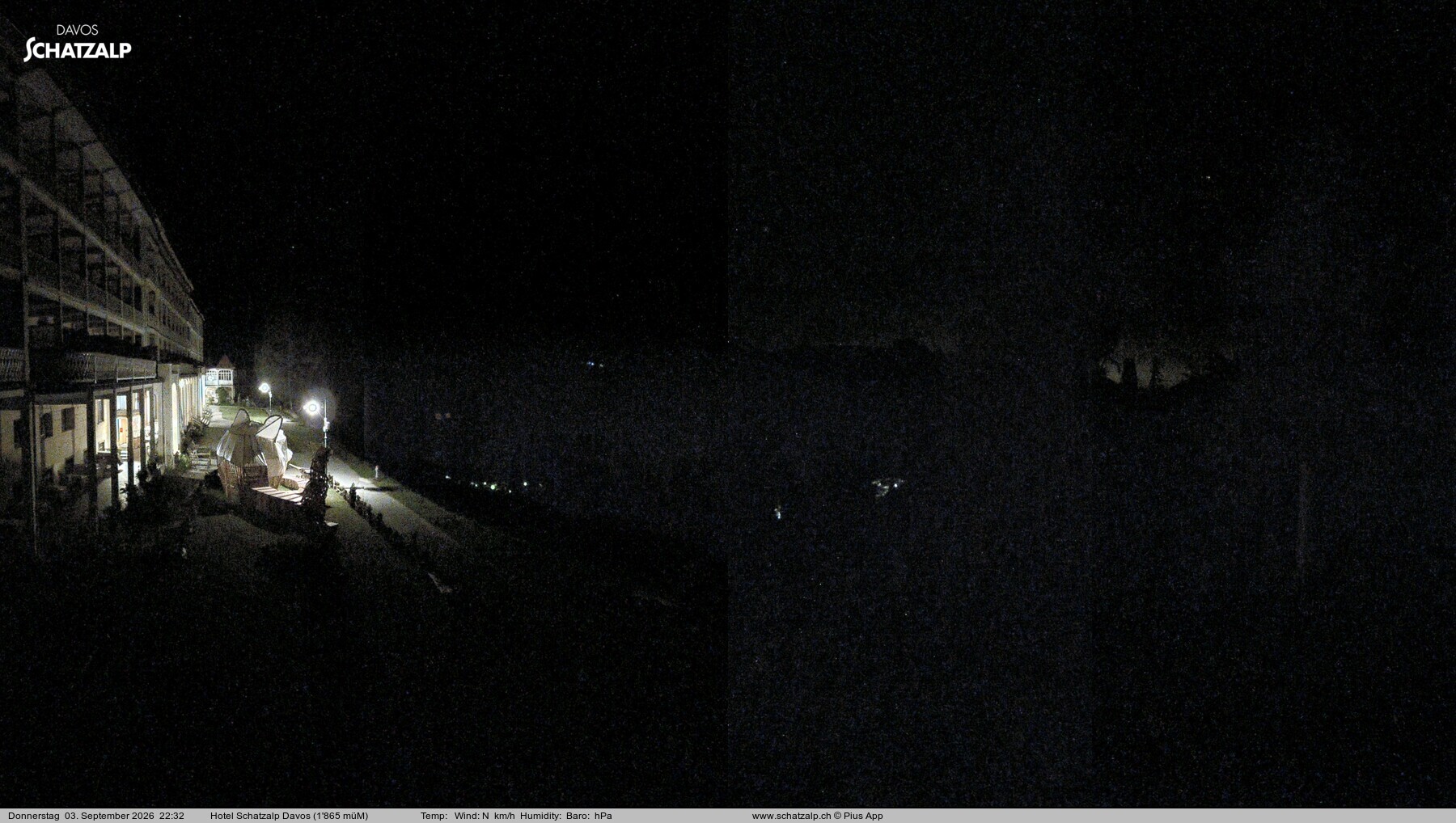 Archiv Foto Webcam Hotel Schatzalp, Davos