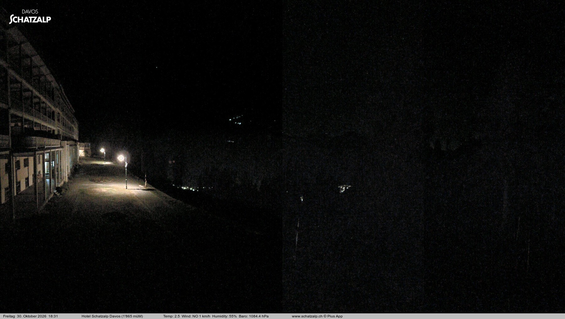 Archiv Foto Webcam Hotel Schatzalp, Davos