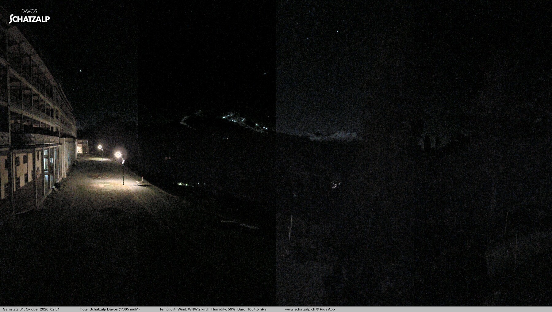 Archiv Foto Webcam Hotel Schatzalp, Davos
