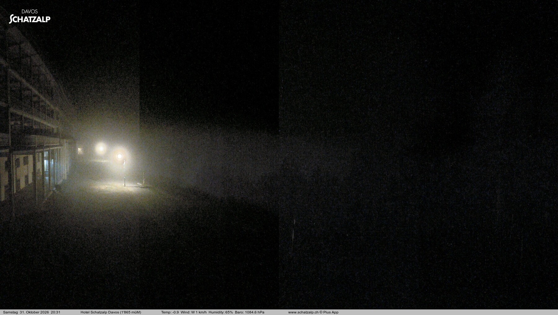 Archiv Foto Webcam Hotel Schatzalp, Davos