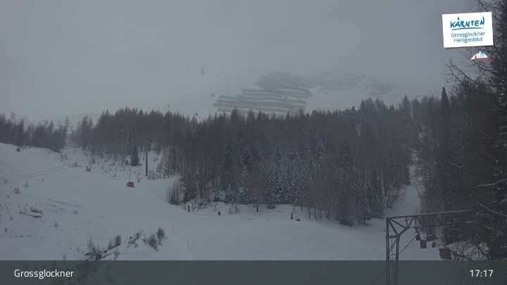 Archiv Foto Webcam Heiligenblut am Großglockner: Mittelstation Rossbach-Schareck