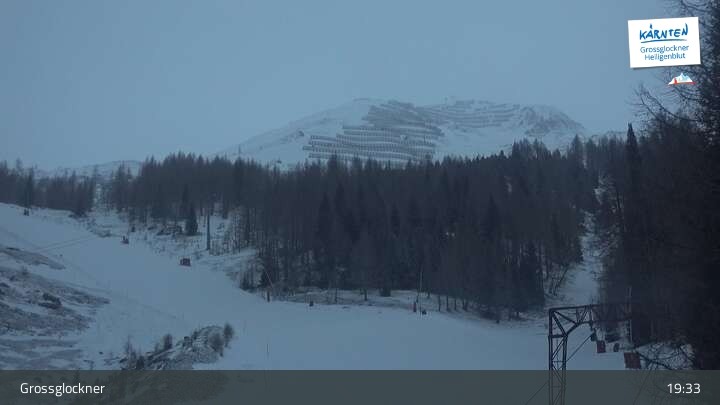 Archiv Foto Webcam Heiligenblut am Großglockner: Mittelstation Rossbach-Schareck
