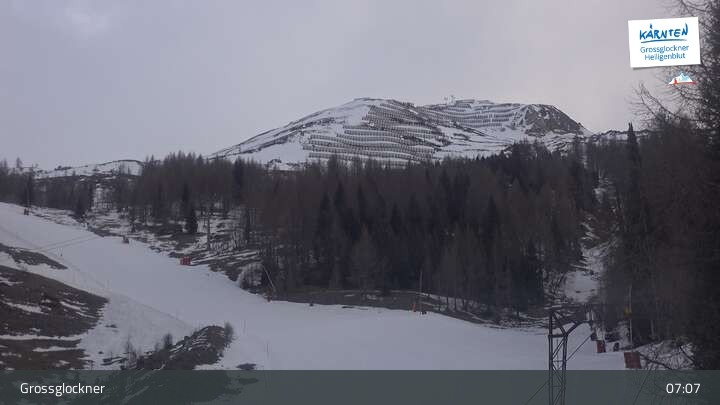 Archiv Foto Webcam Heiligenblut am Großglockner: Mittelstation Rossbach-Schareck