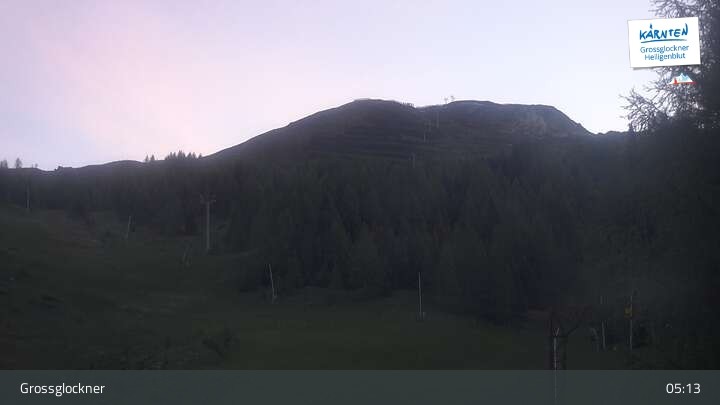 Archiv Foto Webcam Heiligenblut am Großglockner: Mittelstation Rossbach-Schareck