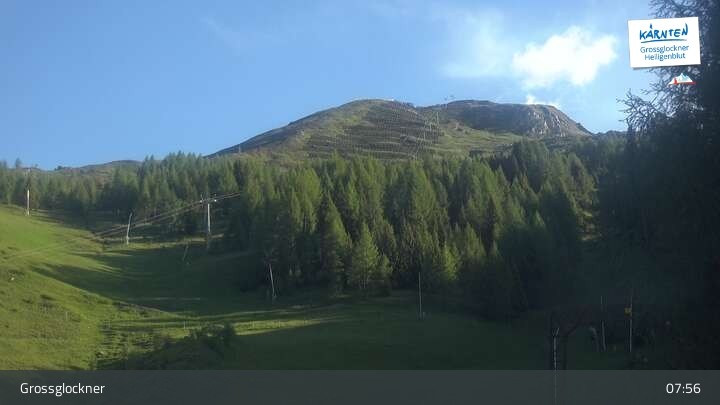 Archiv Foto Webcam Heiligenblut am Großglockner: Mittelstation Rossbach-Schareck