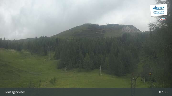 Archiv Foto Webcam Heiligenblut am Großglockner: Mittelstation Rossbach-Schareck