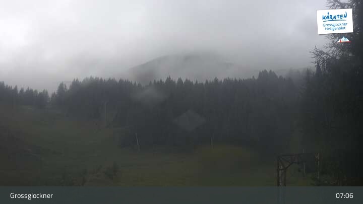 Archiv Foto Webcam Heiligenblut am Großglockner: Mittelstation Rossbach-Schareck
