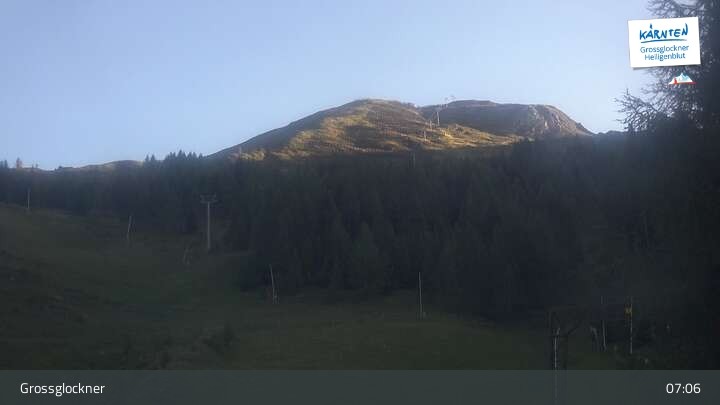 Archiv Foto Webcam Heiligenblut am Großglockner: Mittelstation Rossbach-Schareck