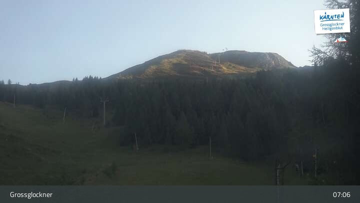 Archiv Foto Webcam Heiligenblut am Großglockner: Mittelstation Rossbach-Schareck