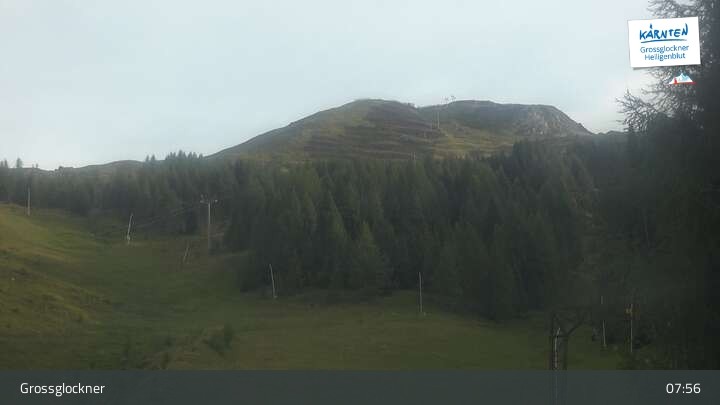 Archiv Foto Webcam Heiligenblut am Großglockner: Mittelstation Rossbach-Schareck
