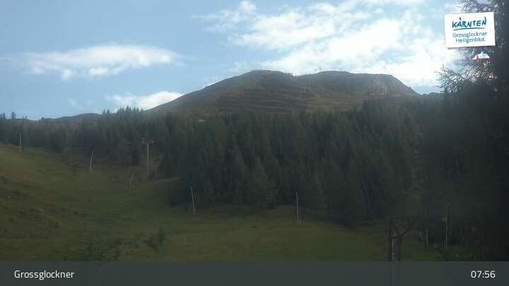 Archiv Foto Webcam Heiligenblut am Großglockner: Mittelstation Rossbach-Schareck