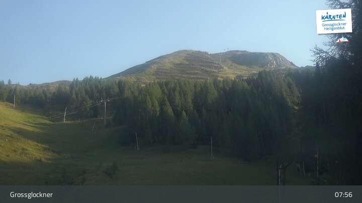 Archiv Foto Webcam Heiligenblut am Großglockner: Mittelstation Rossbach-Schareck