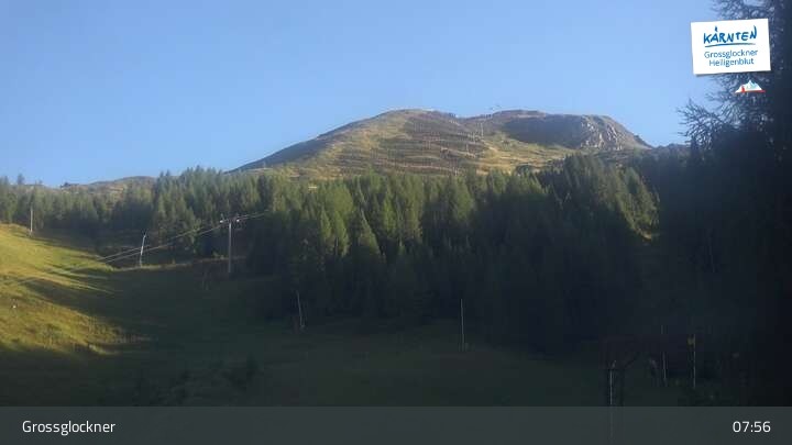 Archiv Foto Webcam Heiligenblut am Großglockner: Mittelstation Rossbach-Schareck