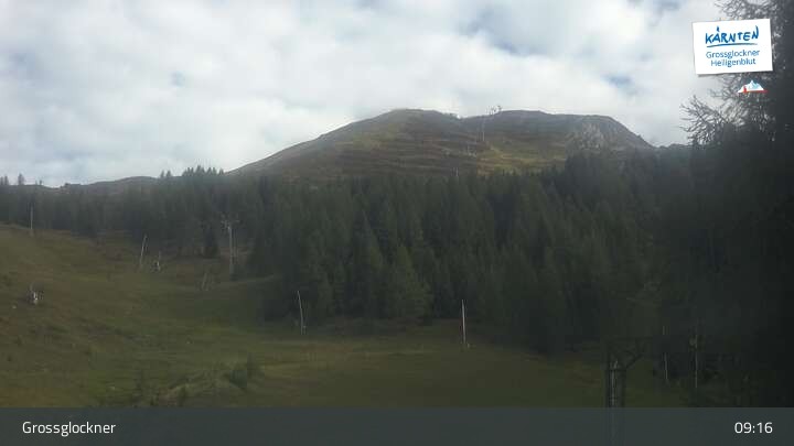 Archiv Foto Webcam Heiligenblut am Großglockner: Mittelstation Rossbach-Schareck