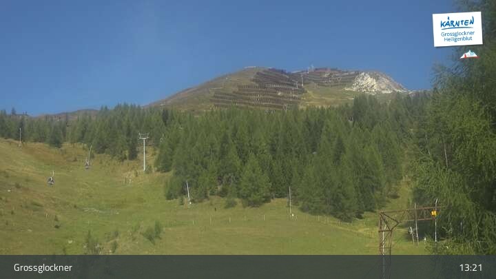 Archiv Foto Webcam Heiligenblut am Großglockner: Mittelstation Rossbach-Schareck