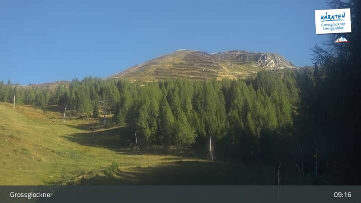 Archiv Foto Webcam Heiligenblut am Großglockner: Mittelstation Rossbach-Schareck
