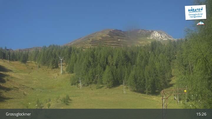 Archiv Foto Webcam Heiligenblut am Großglockner: Mittelstation Rossbach-Schareck
