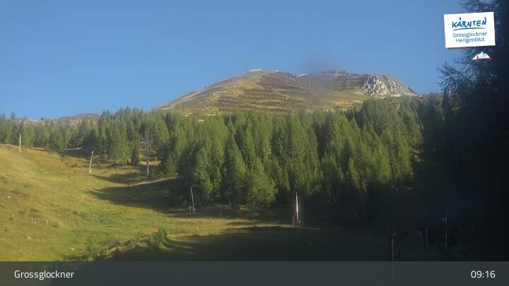 Archiv Foto Webcam Heiligenblut am Großglockner: Mittelstation Rossbach-Schareck