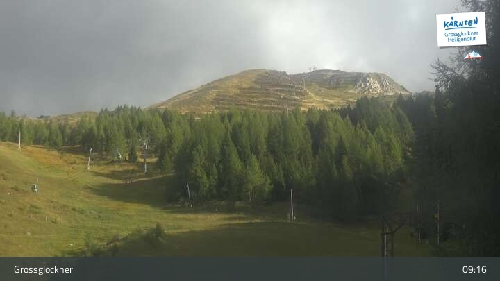 Archiv Foto Webcam Heiligenblut am Großglockner: Mittelstation Rossbach-Schareck